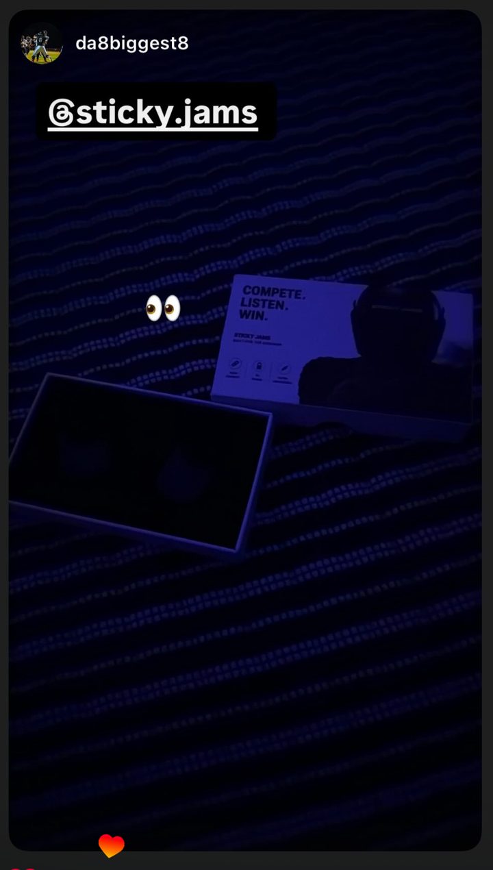 Sticky Jams customer message