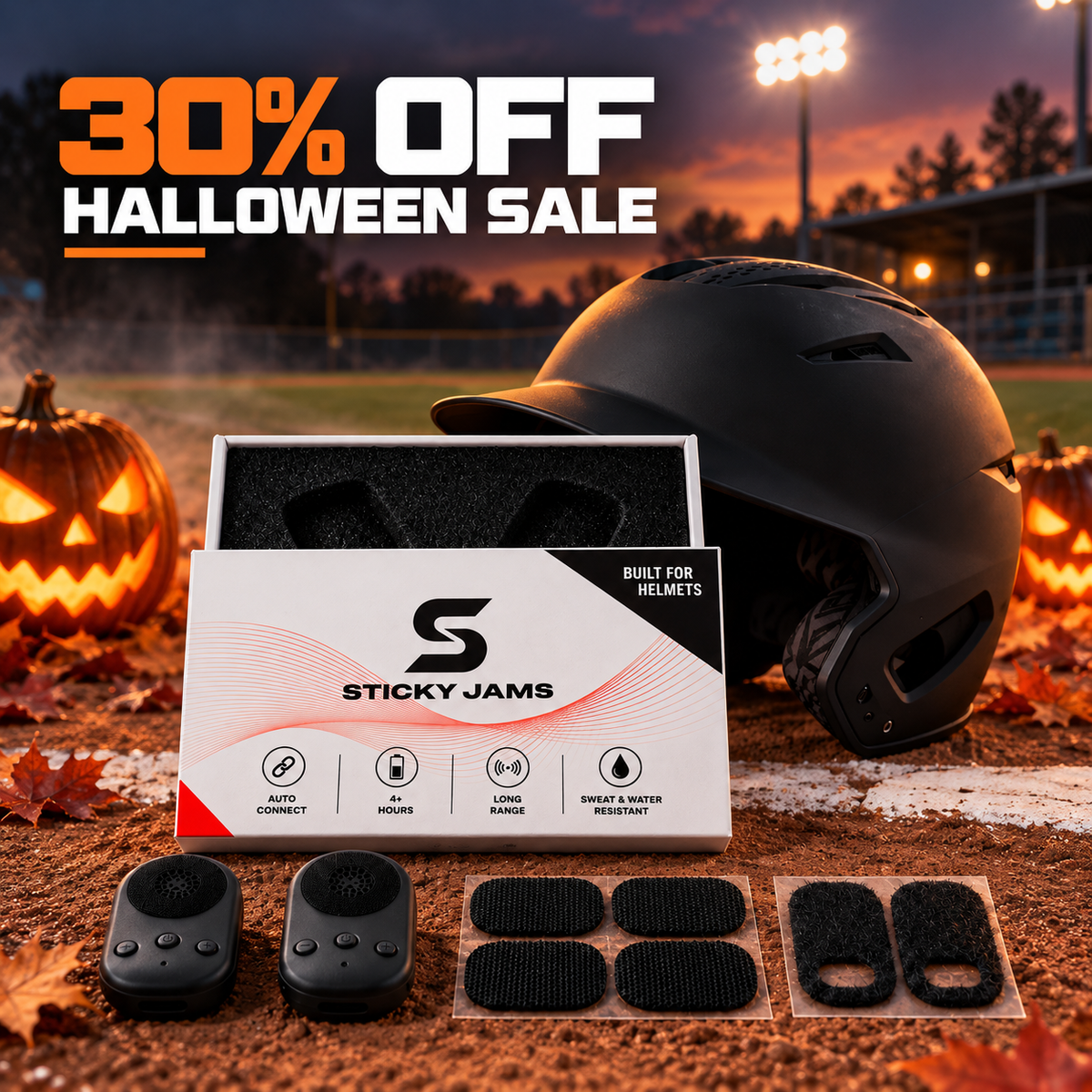 Baseball Helmet Speakers