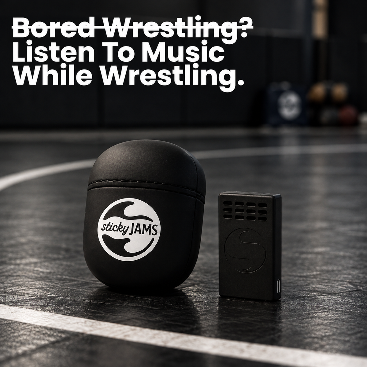 Wrestling Headgear Pouch + Speaker