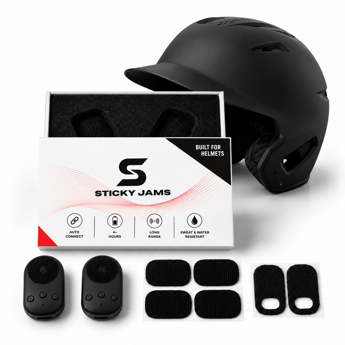 Baseball Helmet Speakers