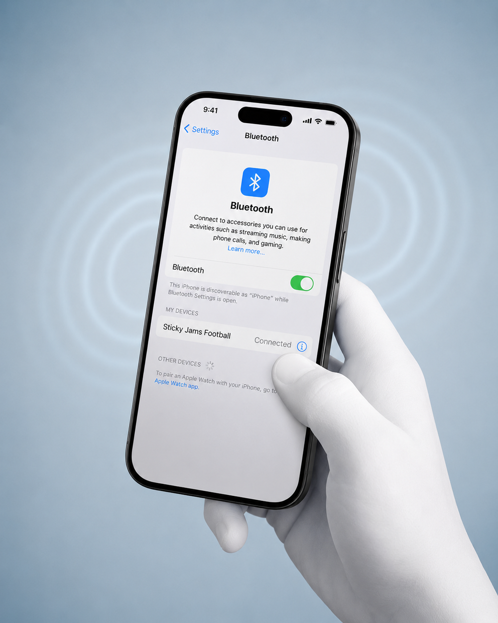 Pair your audio