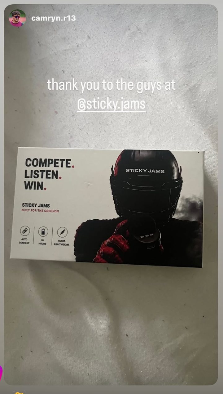 Sticky Jams customer message